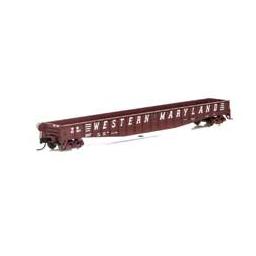 Click here to learn more about the Athearn N 65''6" Mill Gondola, WM #53001.
