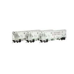 Click here to learn more about the Athearn N PS 4427 Covered Hopper, WC (3).
