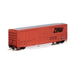 Click here to learn more about the Athearn N 50'' FMC 5347 Box, TP&W #70127.