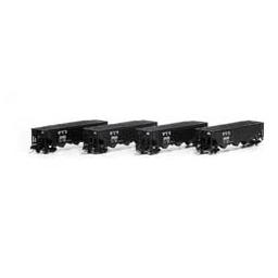 Click here to learn more about the Athearn N 40'' 3-Bay Offset Hopper w/Load, W&LE #2 (4).