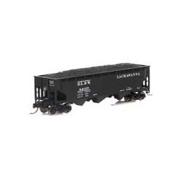 Click here to learn more about the Athearn N 40'' 3-Bay Offset Hopper w/Load, DL&W #84077.