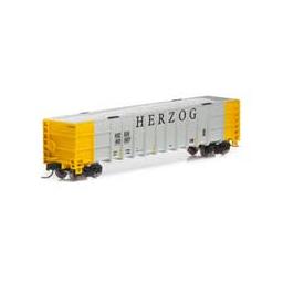 Click here to learn more about the Athearn N Thrall High Side Gondola, Herzog #40007.