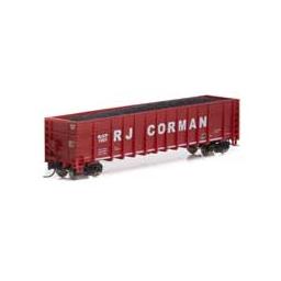 Click here to learn more about the Athearn N Thrall High Side Gondola, RJ Corman #1501.