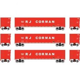 Click here to learn more about the Athearn N Thrall High Side Gondola, RJ Corman #1 (3).