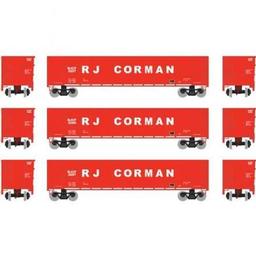 Click here to learn more about the Athearn N Thrall High Side Gondola, RJ Corman #2 (3).
