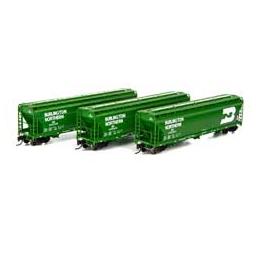 Click here to learn more about the Athearn N ACF 4600 3-Bay Centerflow Hopper, BN (3).
