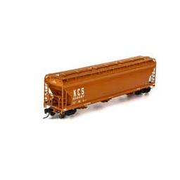 Click here to learn more about the Athearn N ACF 4600 3-Bay Centerflow Hopper, KCS #300067.