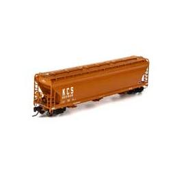 Click here to learn more about the Athearn N ACF 4600 3-Bay Centerflow Hopper, KCS #300926.