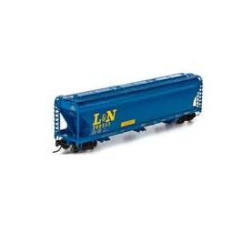 Click here to learn more about the Athearn N ACF 4600 3-Bay Centerflow Hopper, L&N #200553.