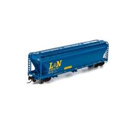 Click here to learn more about the Athearn N ACF 4600 3-Bay Centerflow Hopper, L&N #200570.