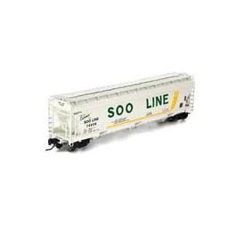 Click here to learn more about the Athearn N ACF 4600 3-Bay Centerflow Hopper, SOO #74036.