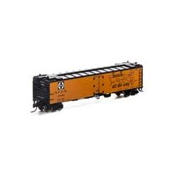 Click here to learn more about the Athearn N 50'' Ice Bunker Reefer, SF #37302.
