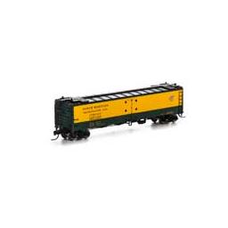 Click here to learn more about the Athearn N 50'' Ice Bunker Reefer, C&NW #52015.