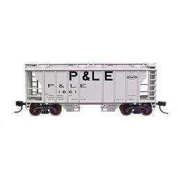 Click here to learn more about the Atlas Model Railroad N RTR PS-2 2-Bay Covered Hopper, P&LE #1664.