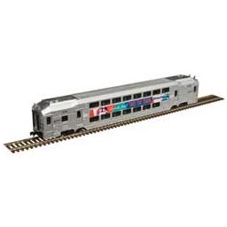 Click here to learn more about the Atlas Model Railroad N Multi-Level Trailer, NJT/Hands Free #7276.