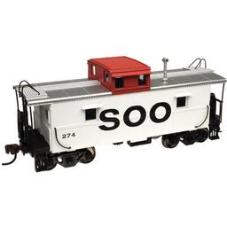 Click here to learn more about the Atlas Model Railroad N Trainman Cupola Caboose, SOO #273.