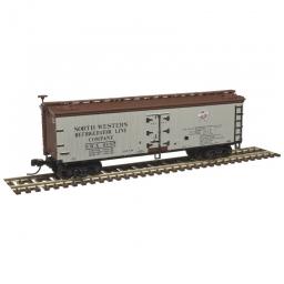 Click here to learn more about the Atlas Model Railroad N 40''Wood Reef,Northwestern Refrigerator Line#6087.