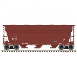 Click here to learn more about the Atlas Model Railroad N Trainman 3560 Covered Hopper, DJJX #4225.
