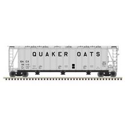 Click here to learn more about the Atlas Model Railroad N 3500 Cubic Foot Dry Flo Hopper,Quaker Oats#50380.