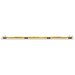Click here to learn more about the Atlas Model Railroad N 53'' 3-Platform Spine Car, TTX #355003.