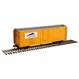 Click here to learn more about the Atlas Model Railroad N Trainman 40'' Stock Car, Undecorated.