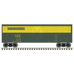 Click here to learn more about the Atlas Model Railroad N Trainman 40'' Stock Car, C&NW #14303.