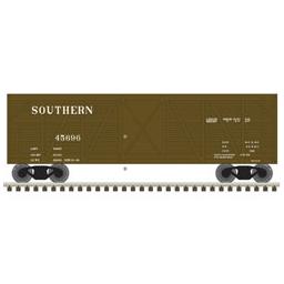 Click here to learn more about the Atlas Model Railroad N Trainman 40'' Stock Car, SOU #45656.