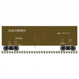 Click here to learn more about the Atlas Model Railroad N Trainman 40'' Stock Car, SOU #45696.