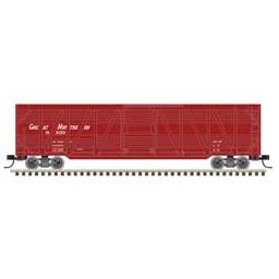 Click here to learn more about the Atlas Model Railroad N 50'' Stock Car, Great Northern #156002.