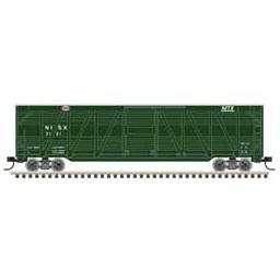 Click here to learn more about the Atlas Model Railroad N 50'' Stock Car, New York Central #3037.