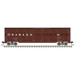 Click here to learn more about the Atlas Model Railroad N 50'' Stock Car, Wabash #16502.