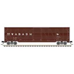 Click here to learn more about the Atlas Model Railroad N 50'' Stock Car, Wabash #16505.