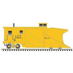 Click here to learn more about the Atlas Model Railroad N Russell Snow Plow, Chessie/C&O/Yel/Blue #914021.