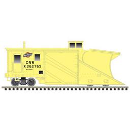 Click here to learn more about the Atlas Model Railroad N Russell Snow Plow, C&NW/Yellow/Black #X-262763.