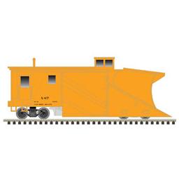 Click here to learn more about the Atlas Model Railroad N Russell Snow Plow, D&RGW/Orange/Black #X-67.