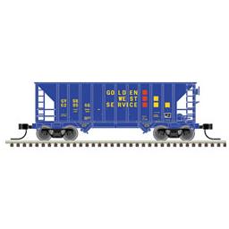 Click here to learn more about the Atlas Model Railroad N Greenville 100 Ton Twin Hopper, GVSR #629609.