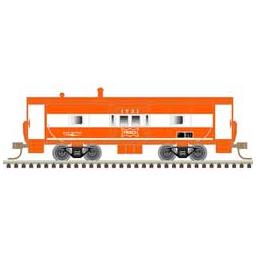 Click here to learn more about the Atlas Model Railroad N Bay Window Caboose, Frisco #1734.
