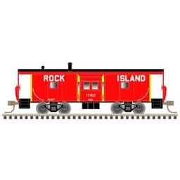 Click here to learn more about the Atlas Model Railroad N Bay Window Caboose, RI # 17190.