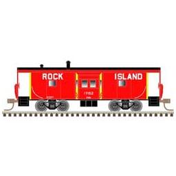 Click here to learn more about the Atlas Model Railroad N Bay Window Caboose, RI # 17152.