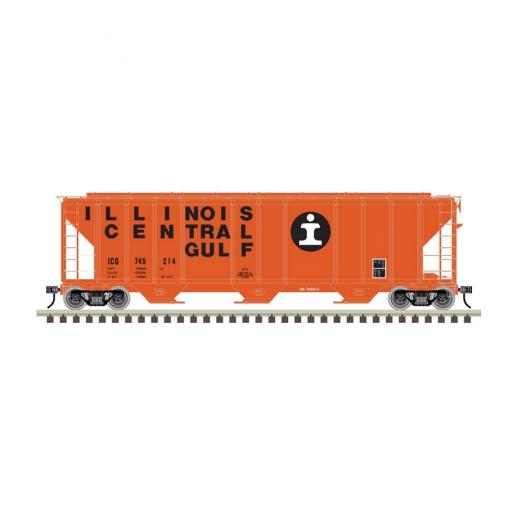 Atlas Model Railroad N PS-4472 Covered Hopper, ICG #745206
