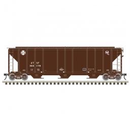 Click here to learn more about the Atlas Model Railroad N PS-4472 Covered Hopper, SF/Q Logo #304517.