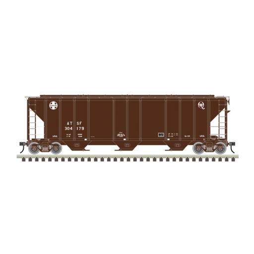 Atlas Model Railroad N PS-4472 Covered Hopper, SF/Q Logo #304517
