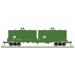 Click here to learn more about the Atlas Model Railroad N Cushion Coil Car, BN #576233.
