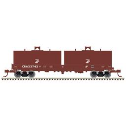 Click here to learn more about the Atlas Model Railroad N Cushion Coil Car, CR #623702.