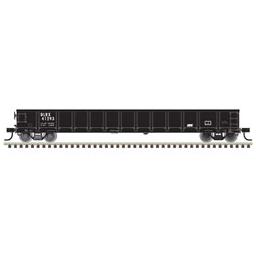 Click here to learn more about the Atlas Model Railroad N Evans Gondola, DLRX/Black/White #41284.