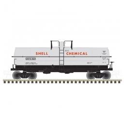 Click here to learn more about the Atlas Model Railroad N 11,000 Gallon Tank Car, Shell Chemical #1618.