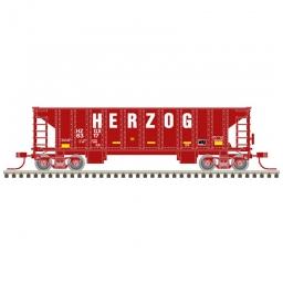 Click here to learn more about the Atlas Model Railroad N 41'' Ballast Hopper, HZGX  (3).