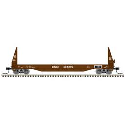 Click here to learn more about the Atlas Model Railroad N 50'' Sieco Pulpwood Flat Car, CSX #408232.