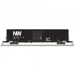 Click here to learn more about the Atlas Model Railroad N 60''''  Single Door Auto Box, N&W #600751.