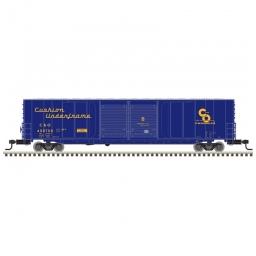 Click here to learn more about the Atlas Model Railroad N 60''''  Double Door Auto Box, C&O #488744.